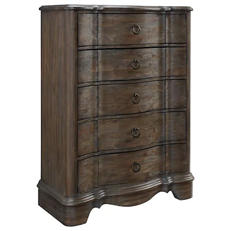 Relaxed Vintage Chest with French Country Detailing